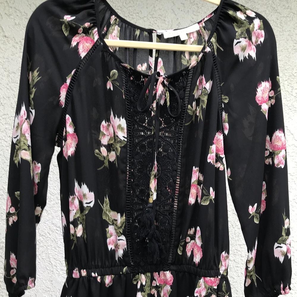 Daniel Rainn Floral Romper